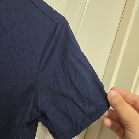 AG Adriano Goldschmied Navy Crew Neck Shirt Size M - Picture 6 of 7